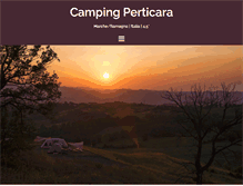Tablet Screenshot of campingperticara.com